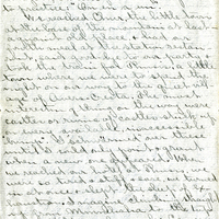Edith Schwartz Clements handwritten letter