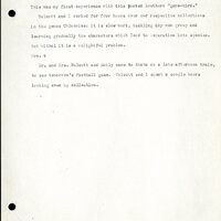 Frank H. Shoemaker typescript, 12 pages, on collecting trips along the west coast and in Omaha and Lincoln, Nebraska,  in Califorina, Idaho, Oregon,  and Arizona.