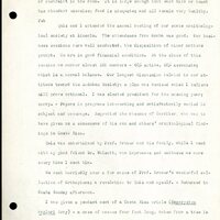 Frank H. Shoemaker typescript, 32 pages, detailing bird sightings, field trips, photography, and associated activities in Omaha, Nebraska.
