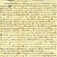 Handwritten 2 page letter from Lawrence Bruner to Marcia Bruner, "It is now the day after Xmas, and I hope that you all enjoyed yourselves..."