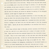 Elizabeth Van Sant transcribed letters