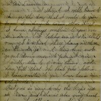 Handwritten 5 page letter from Marcia Bruner to Lawrence Bruner, "I think I will have to change the day that I write…"