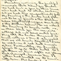 Edith Schwartz Clements handwritten letter