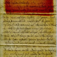Handwritten 6 page letter from Marcia Bruner to Lawrence Bruner, "I was so busy all day yesterday…"