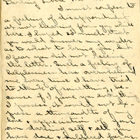 Edith Schwartz Clements handwritten letter