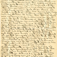 Edith Schwartz Clements handwritten letter
