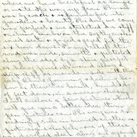 Edith Schwartz Clements handwritten letter