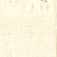 Edith Schwartz Clements handwritten letter
