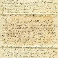 Handwritten 4 page letter from Marcia Bruner to Lawrence Bruner, "I will send you more clippings from the papers…"