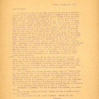 Typewritten letter, 2 pages, from Frank H. Shoemaker to Robert H. Wolcott, "I have put in most of the day preparing 77 letters after the fashion of the enclosed- for of course I wouldn't slight you when I have such a pretty interesting little letter for my friends!"