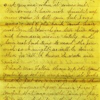 Handwritten 7 page letter from Marcia Bruner to Lawrence Bruner, "It does not seem possible that…"