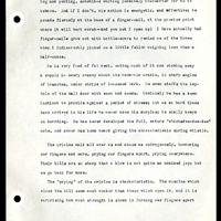 Frank H. Shoemaker typescript narrative, 29 pages,  on the bird room in Omaha home, with details on bird and insects.