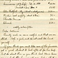 Handwritten 6 page letter from Lawrence Bruner to Marcia Bruner, "Your two letters of August 8th and 15th were awaiting me on my return from Paraguay."