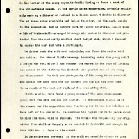Frank H. Shoemaker typescript, 8 pages, detailing bird sightings, field trips, photography, and associated activities in Omaha, Nebraska.