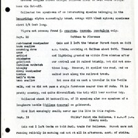 Frank H. Shoemaker typescript, 11 pages, notes and bird lists from field trip at Havelock, Nebraska, and areas surrounding Lincoln, Nebraska