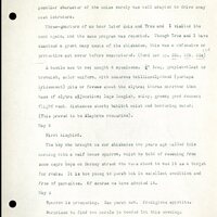 Frank H. Shoemaker typescript, 32 pages, detailing bird sightings, field trips, photography, and associated activities in Omaha, Nebraska.